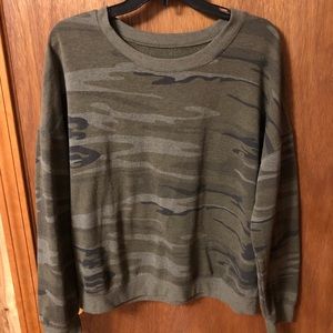 Camo crewneck sweatshirt